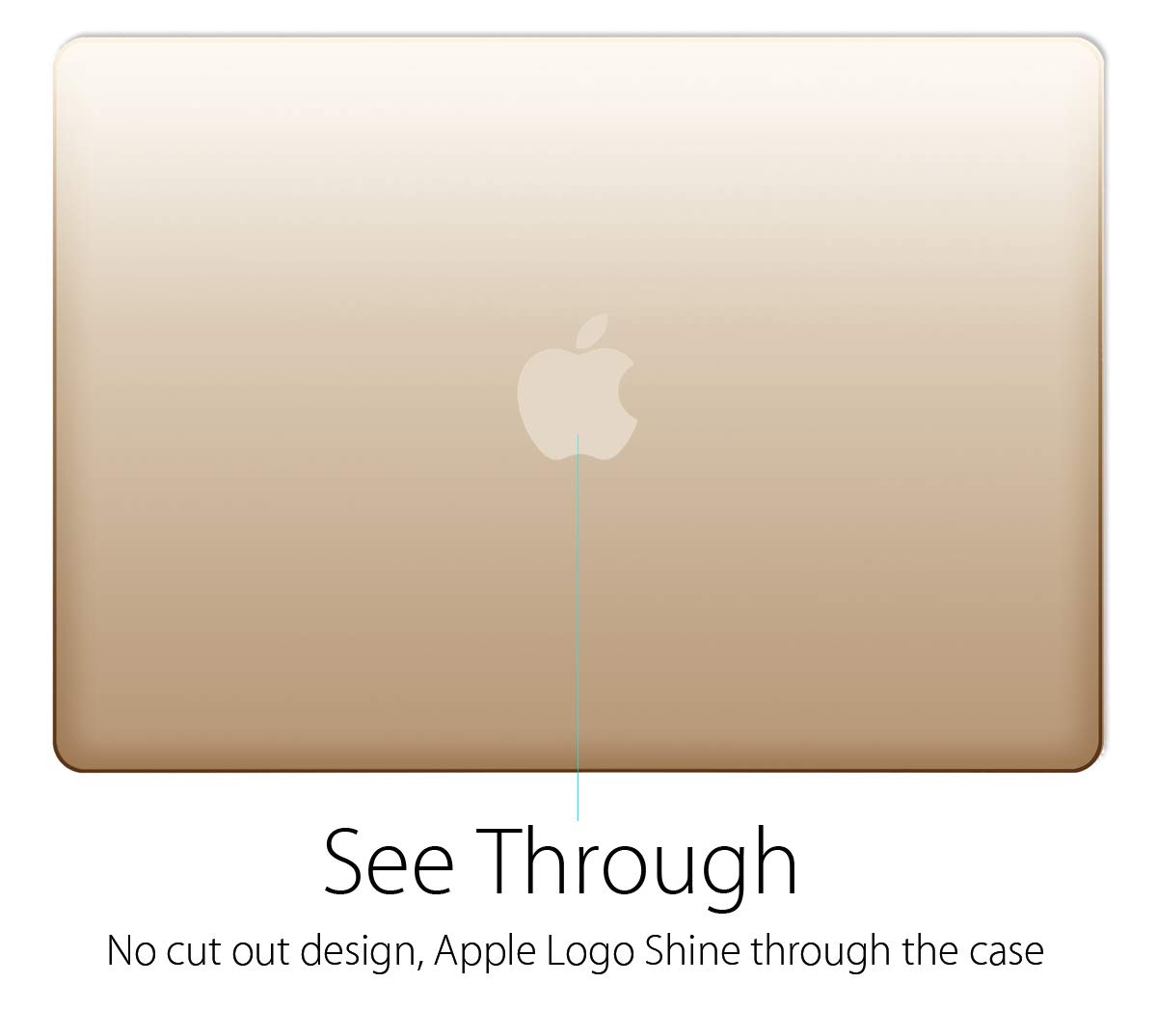 Amazon.com: UESWILL Luxury Gold Matte Hard Shell Case Cover
